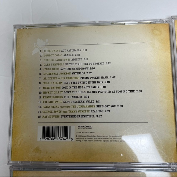 Ralph Emery Country Roads CD Set Western Country Artists 60’s - Picture 9 of 16